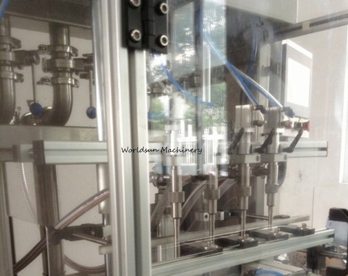 embotelladora detergente líquida detergente líquida automática de la máquina de rellenar de 3000bph 0.5L