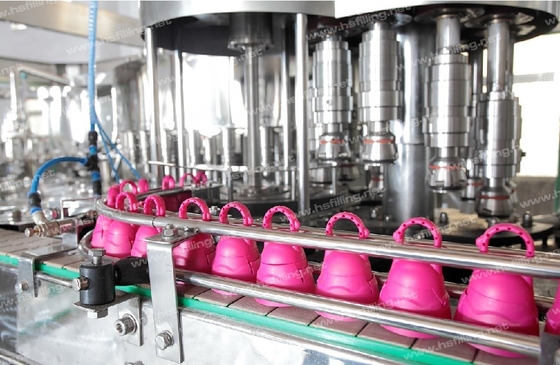 Embotelladora de soda del agua de la máquina automática de Juice Liquid Beverage Carbonated Filling